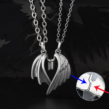 Load image into Gallery viewer, Magnets Angel Demon Wing Necklace

