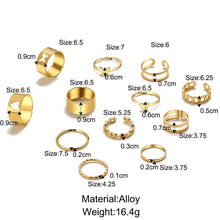 Load image into Gallery viewer, 12pcs/5pcs Rings Set

