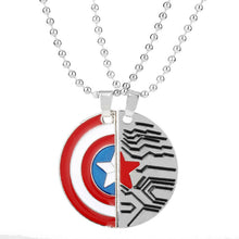 Load image into Gallery viewer, Shield Couple Necklace
