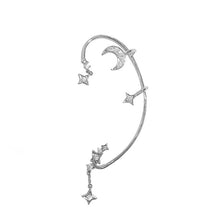 Load image into Gallery viewer, Moon Star Cuff Earrings
