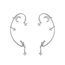 Load image into Gallery viewer, Moon Star Cuff Earrings
