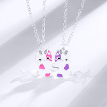 Load image into Gallery viewer, Magnetic Cat BFF Necklace
