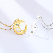 Load image into Gallery viewer, Music Note Pendant Necklaces for Couple
