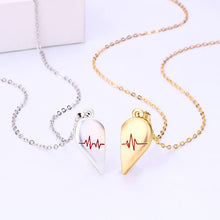 Load image into Gallery viewer, Love Heart Couple Necklace
