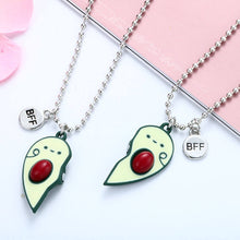 Load image into Gallery viewer, Avocado Magnetic Couple Necklace
