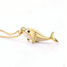 Load image into Gallery viewer, Whale Magnetic Couple Necklace
