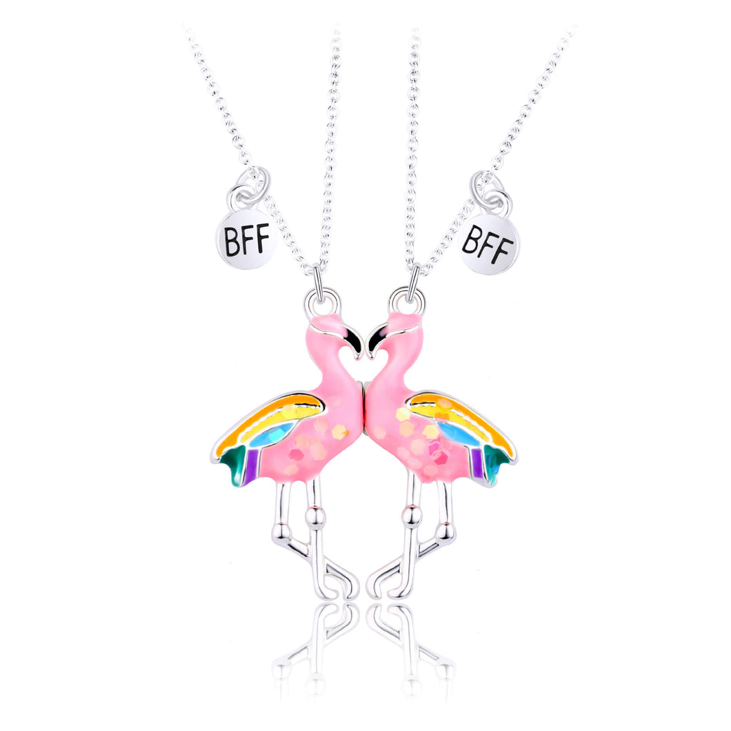 Best Friend Necklace Flamingo