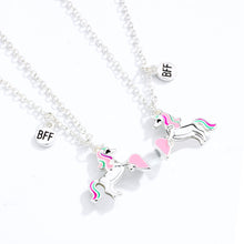 Load image into Gallery viewer, Unicorn Best Friend Necklace
