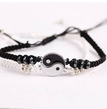 Load image into Gallery viewer, Yin Yang Best Friend Bracelets for 2
