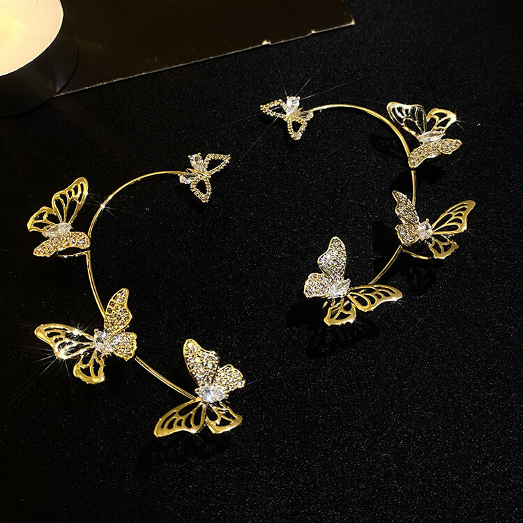 Butterfly Ear Cuff Earrings