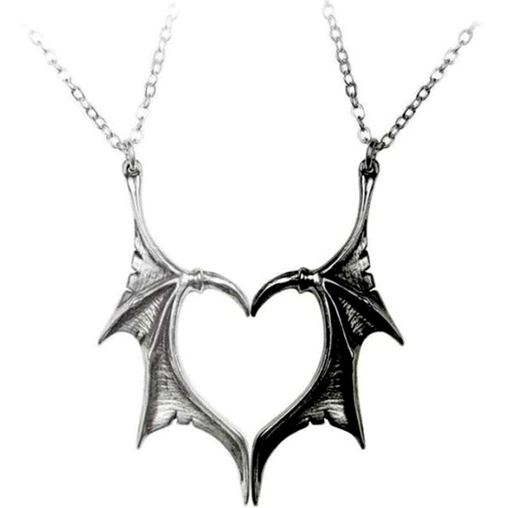 Wing Necklace for Couples Best Friends