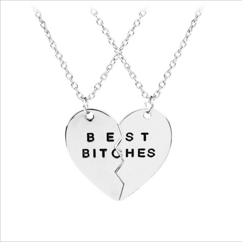 3pcs Best Friends Necklace Set