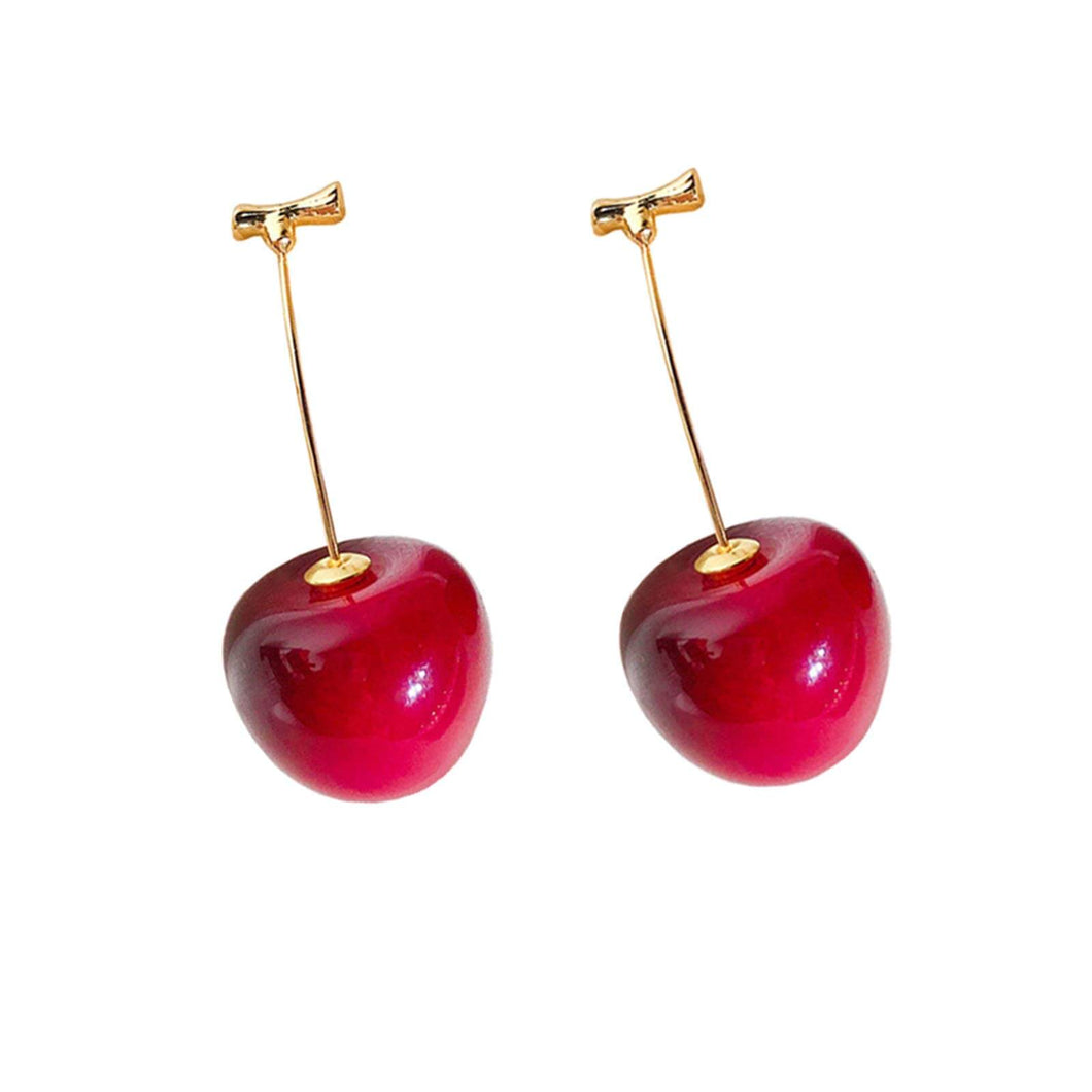 1 Pair Cherry Earrings