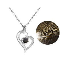 Load image into Gallery viewer, I Love You Necklace 100 Languages
