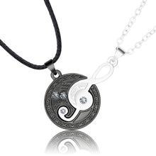 Load image into Gallery viewer, Music Note Pendant Necklaces for Couple
