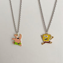 Load image into Gallery viewer, 2 Pcs Spongebob Necklace
