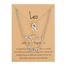 Load image into Gallery viewer, 3Pcs/Set 12 Constellation Pendant Necklaces
