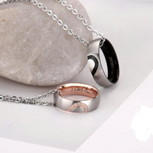 Load image into Gallery viewer, His &amp; Hers Real Love Heart Promise Ring
