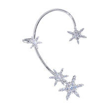 Load image into Gallery viewer, Ear Cuff Snowflake Earrings
